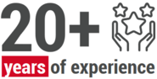 20 years of experience
